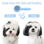 Cats Brush for Shedding Long Short Hair Self Cleaning Pet Slicker