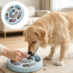 Pet Feeder Dog Slow Food Bowl PUzzle Interactive Toy Increase Iq