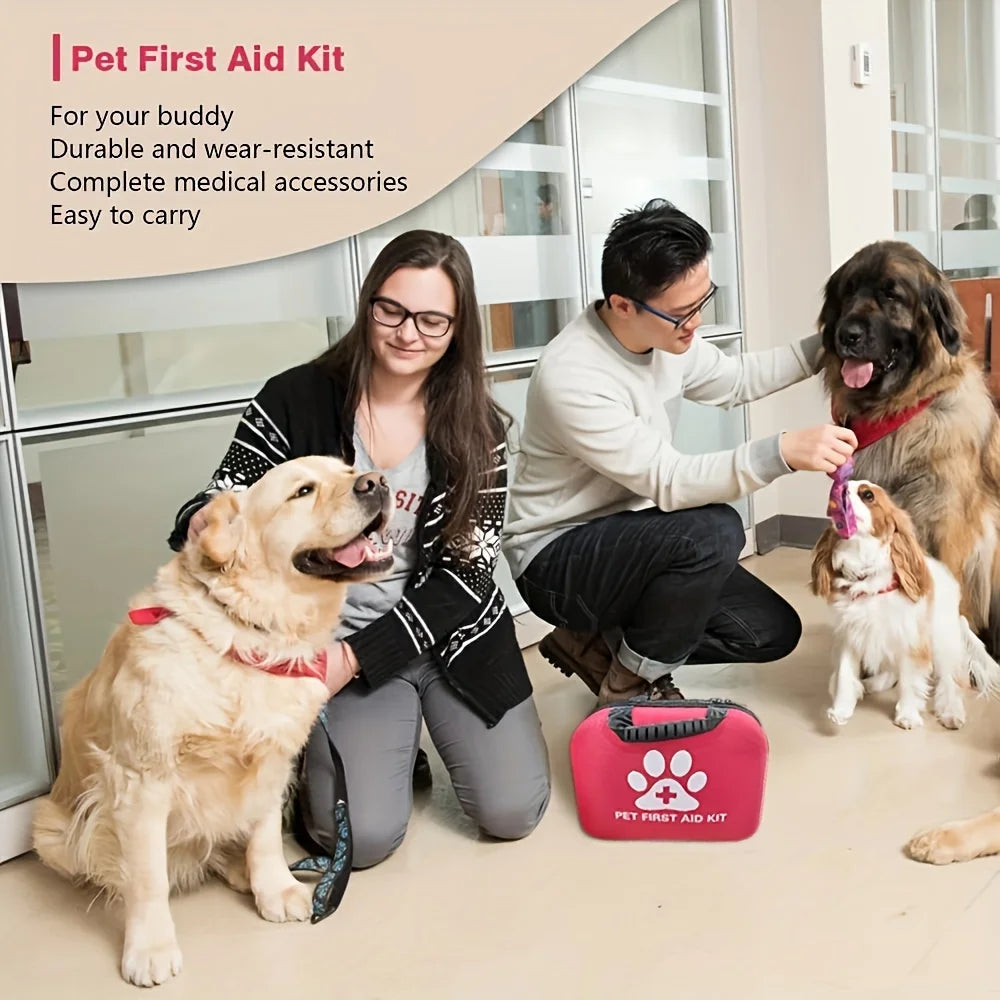 Pet First Aid Kit for Hiking and Camping