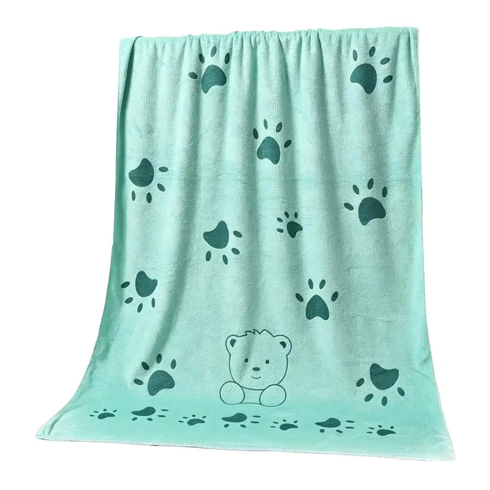 Quick-Drying Microfiber Dog Towel ABSorbent Pet Bath Product