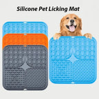 Pet Lick Silicone Mat with Suction Cup Slow Food Bowl Anti-Choking