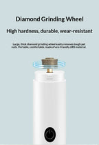 Electric Pet Nail Grinder for Dogs Cats, Quiet Claw Trimmer with