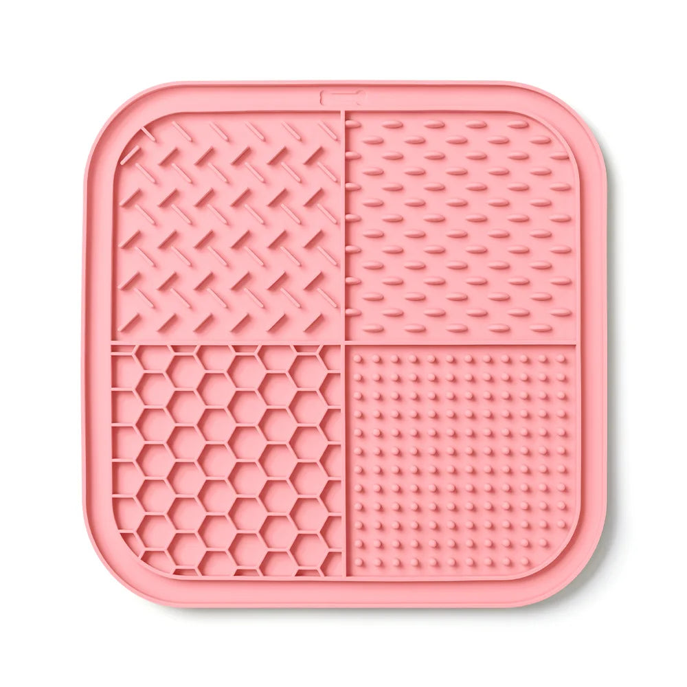 New Pet Silicone Licking Mat Slow Food Maker with Powerful Suction