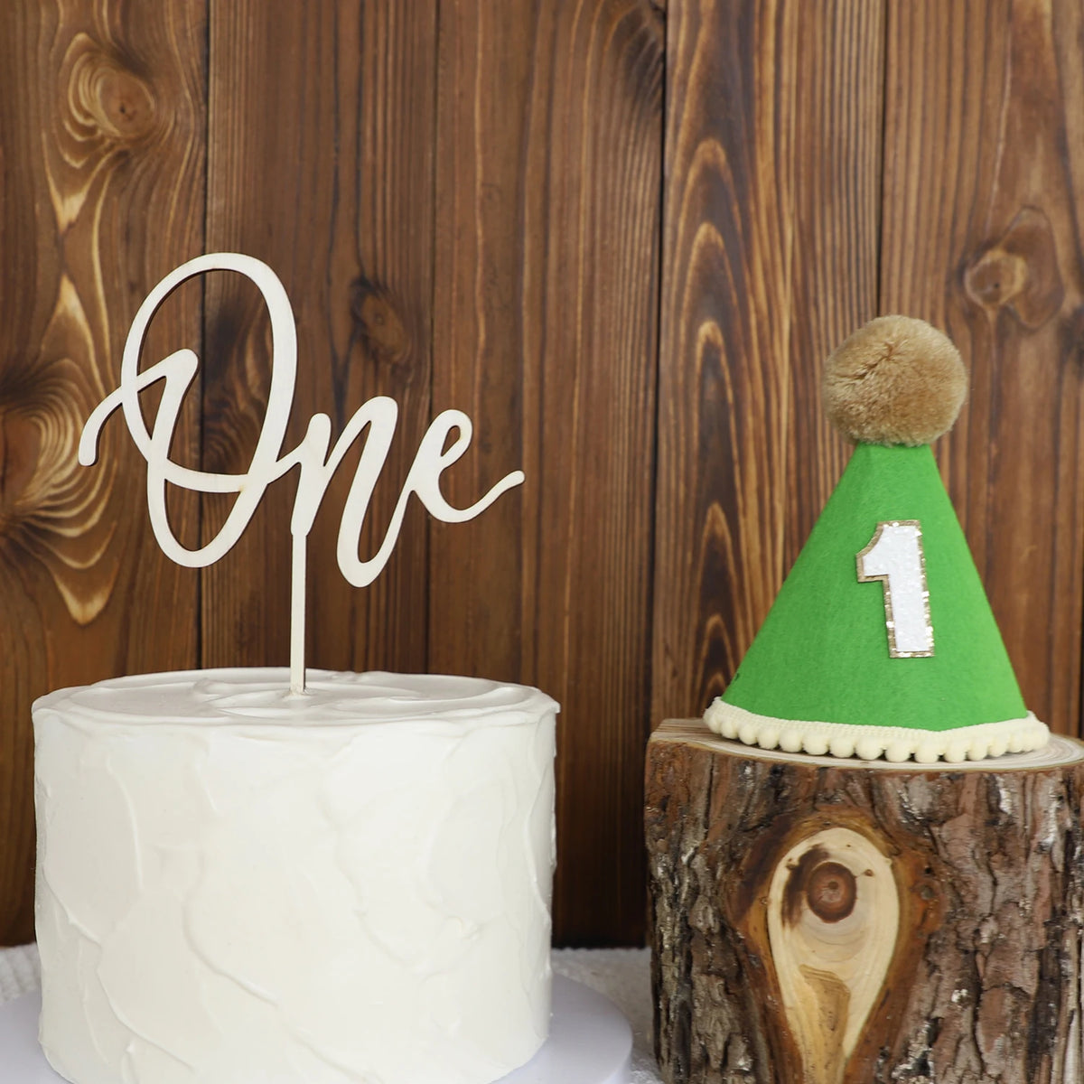 1St Birthday Hat Handmade Party Decoration Cone Hat Pet Hat First