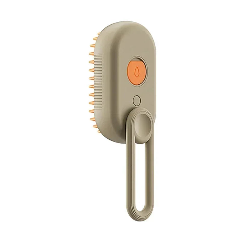 Pet Steam Brush Cat Dog Cleaning Steamy Spray Massage Beauty Comb