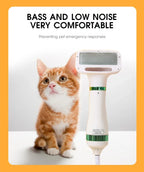 Pet Hair Dryer 2-in-1Cat Dog PUppy Dryer Grooming and Care Low