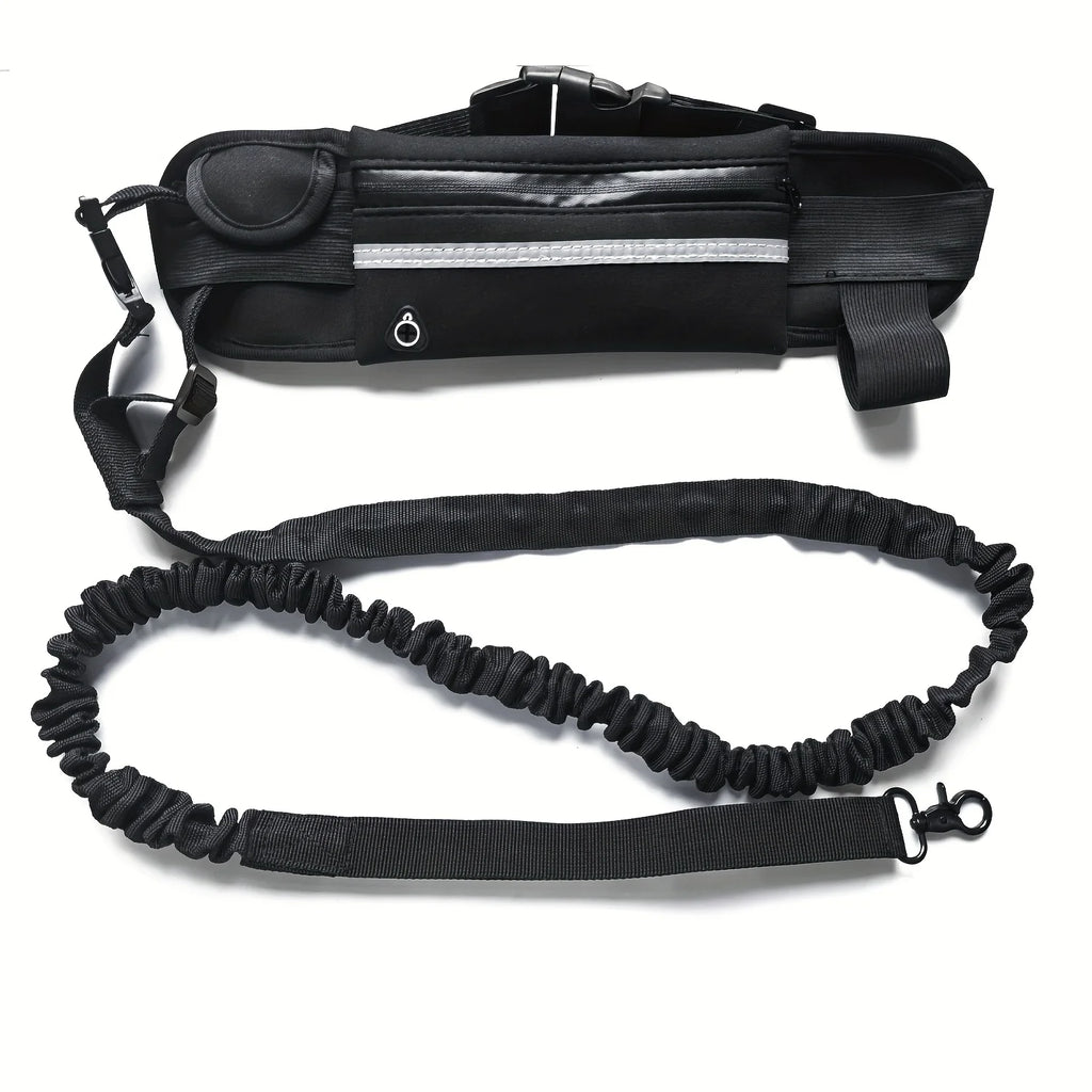 Reflective Hands-Free Running Dog Leash