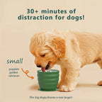 Silicone Slow Feeder Dog Bowl Cup - Anti-Slip Distraction Design
