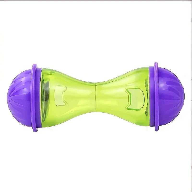 Interactive Pet Feeder Cat Toy Ball Food Rolling Leakage Dispenser