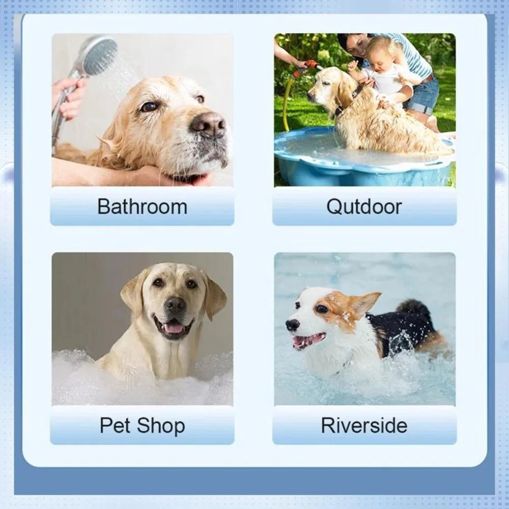 Automatic Foam Soap Dispenser Cordless Pet Bath Cleaning Electric