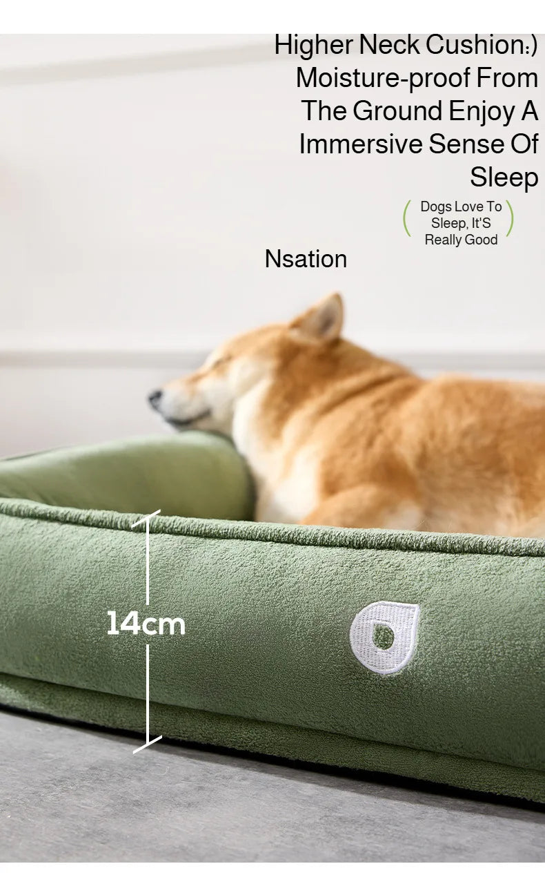 Double-Sided Dog Bed Large Extra Large Dog House Sofa Kennel Soft