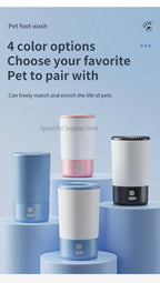 Pet Foot Washing Machine Electric Pet Paw Cleaner Automatic Dog