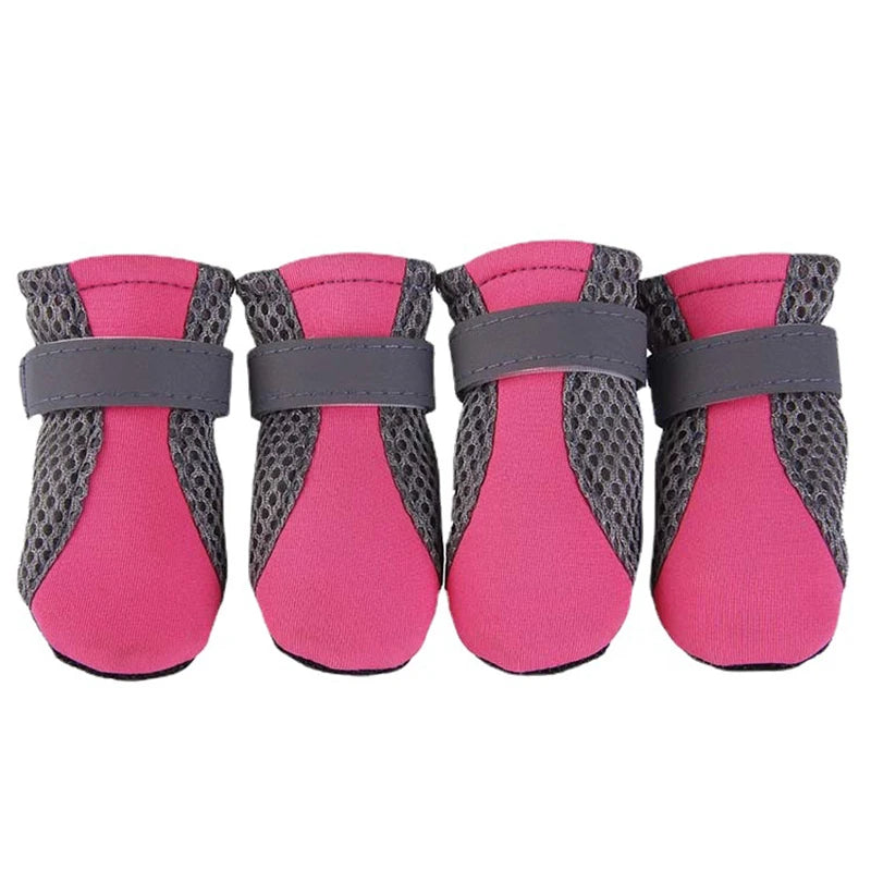 Breathable Waterproof Dog Shoes for Small Medium Dogs