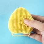 Silicone Dog Bath Massage Gloves Brush Pet Cat Bathroom Cleaning