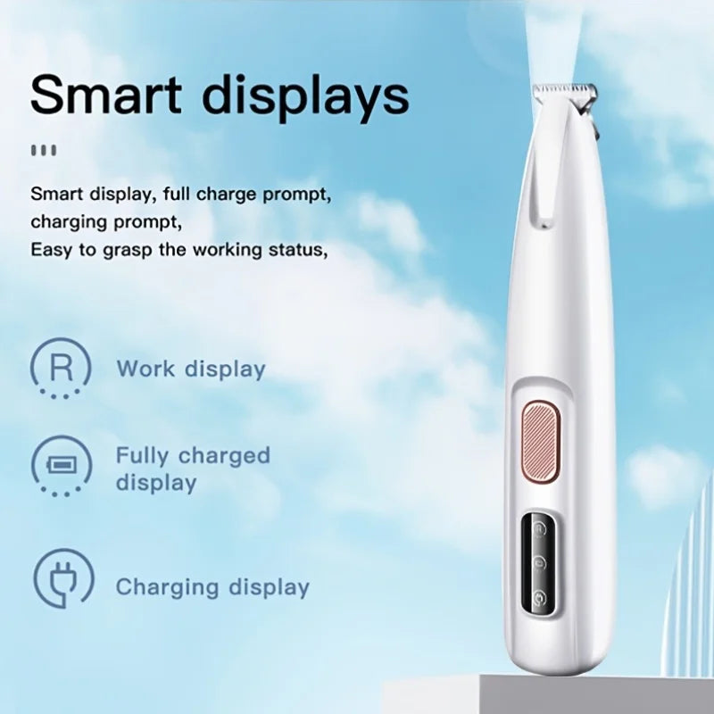 Professional Electric Pet Grooming Scissors, Quiet and Gentle