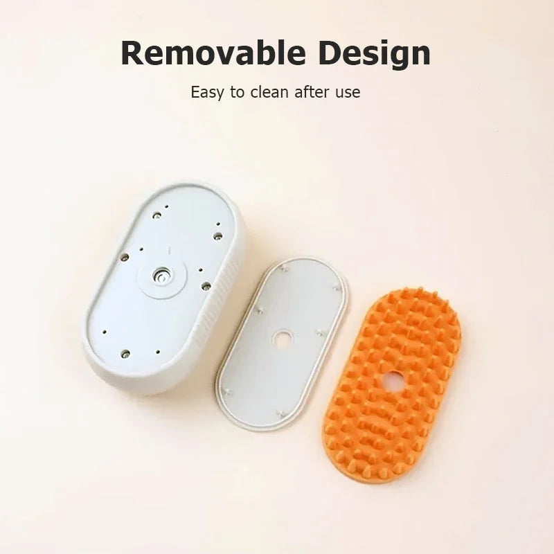 Steam Brush Cat Brush Cats Vaporizer Pet Hair Brush Remover Pets