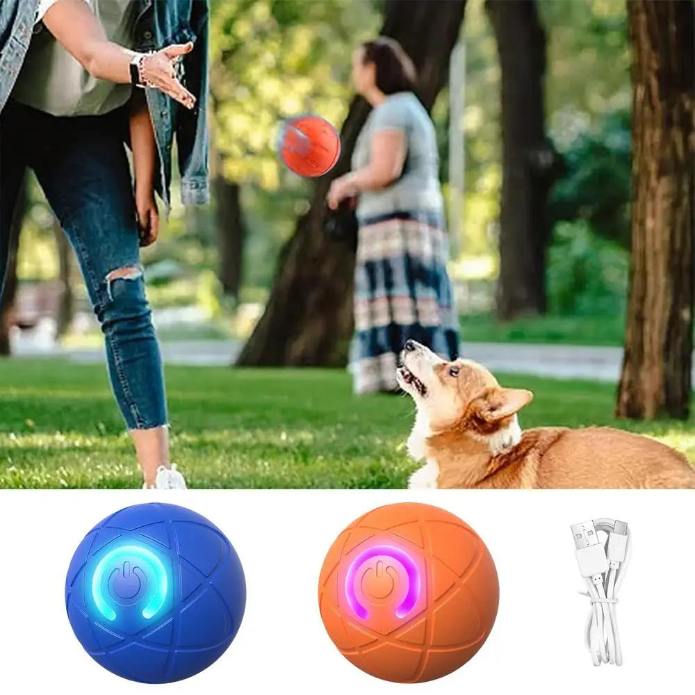 Pet Automatic Rolling Ball Toy Shaky Ball Toy for Dogs Auto