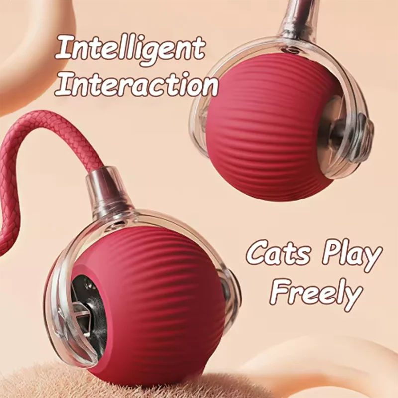 Hot Cat Toys Are Automatically Teasing Cat Balls and Self-Exciting