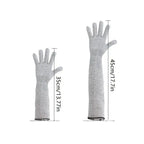 Bite & Scratch Resistant Leather Gloves PUncture Proof Heavy Duty