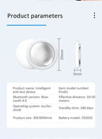 Mini GPS Tracker System Find My App Air Tag Smart Bluetooth