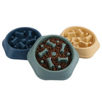 New Slow Feeder Dog Bowl Anti-Choking PUppy Food Bowl Anti-Slip