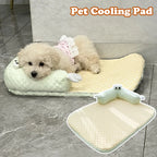 Ice Silk Cooling Orthopedic Dog Bed with Removable Waterproof