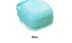 Pet Bathing Brush Soft Silicone Massager Shower Gel Bathing Brush