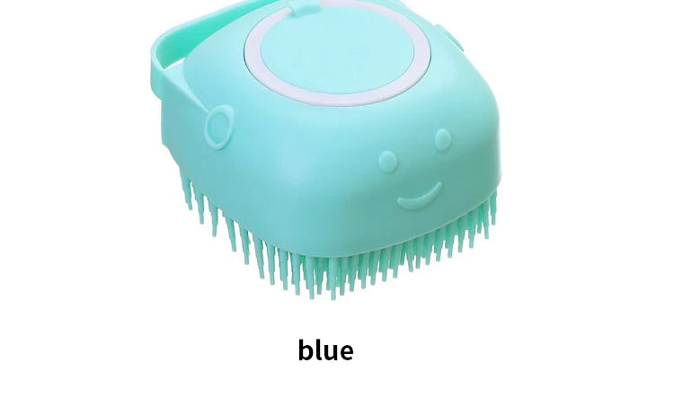 Pet Bathing Brush Soft Silicone Massager Shower Gel Bathing Brush