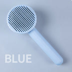 Pet Hair Removal Comb Cat Brush Self Cleaning Slicker Brush for