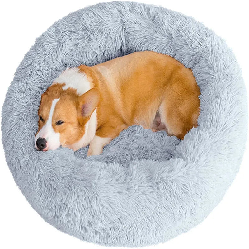 40-110Cm Round Pet Bed For Large Dog Bed Super Soft Cat Bed Long