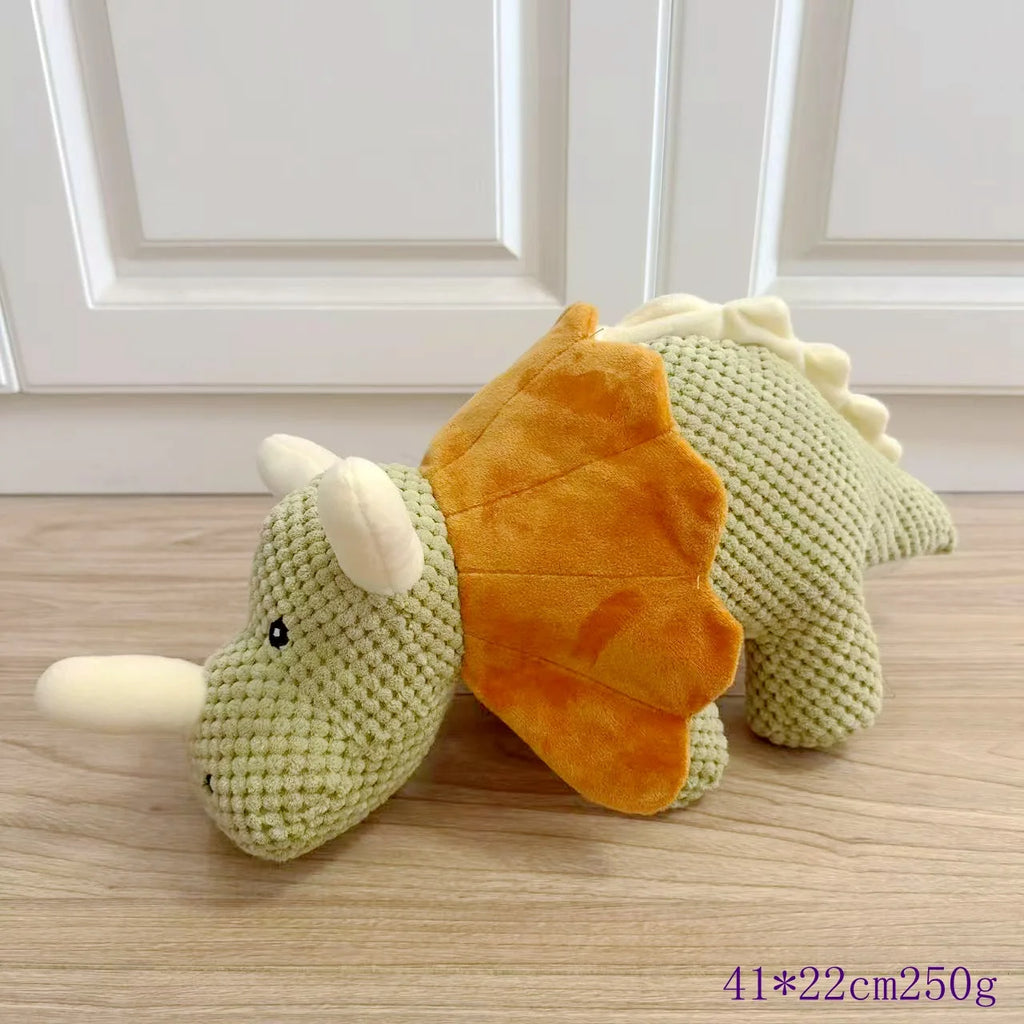 Pet Toy for Dogs, Plush Chew Toy with Sound, Large Animal Design, New Dog Toy for Medium and Large Dogs
