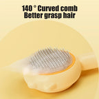 Pet Hair Removal Brush Cat Slicker Brush Grooming Comb Self