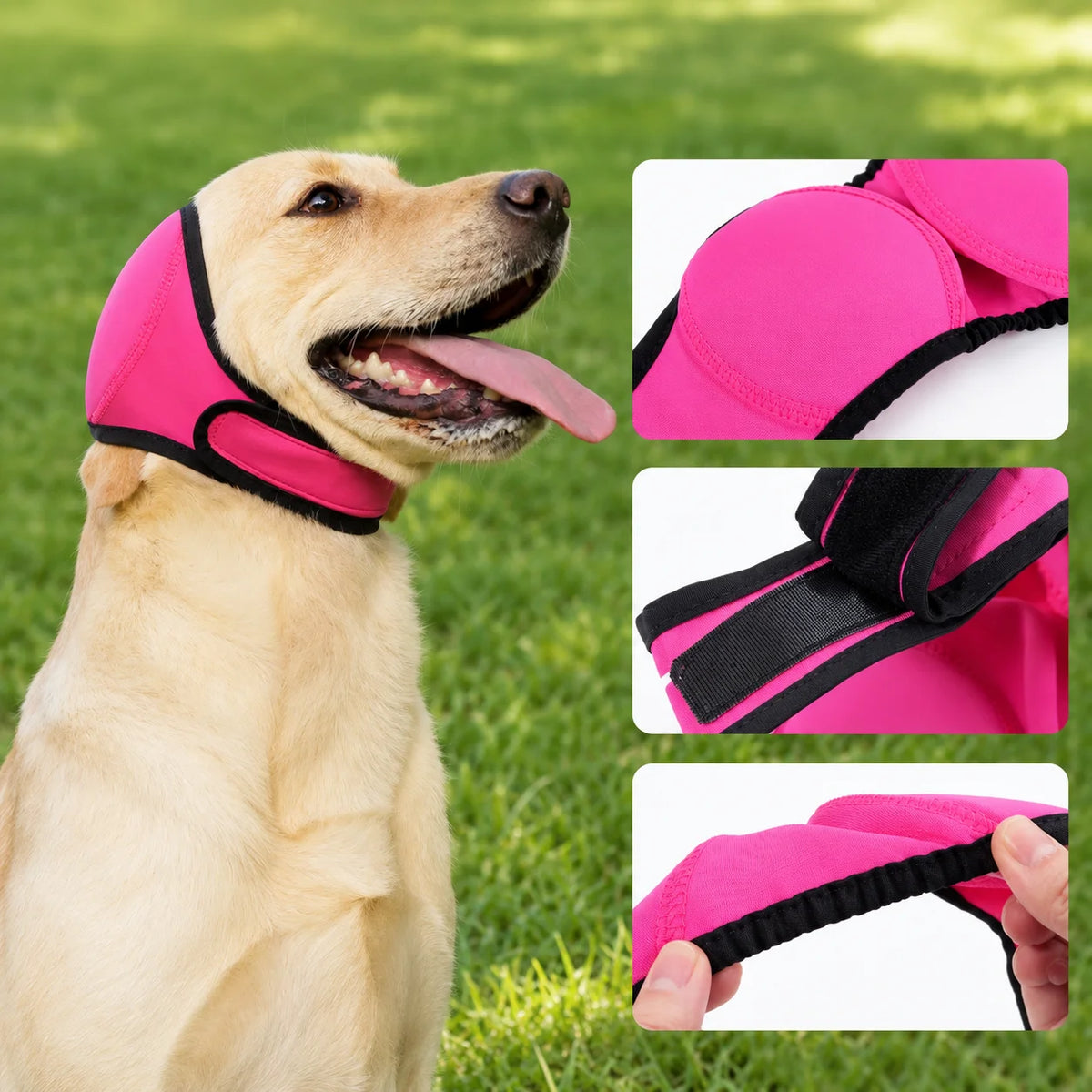 1Pc Head Cover For Dogs To Alleviate Anxiety, Innerly Calming