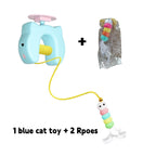 New Type of Electric Cat Toy with 2 Ropes Smart Hanging Door Auto