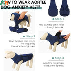 Dog Anxiety Vest,Thunder Jacket For Large Dog Calming Jacket With
