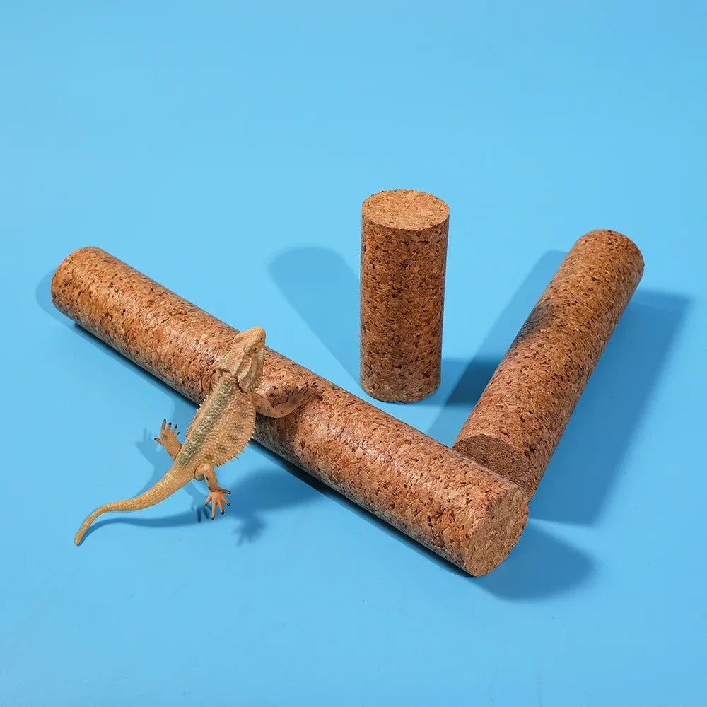 Cork Lizard Climbing Pole Cork Stick Pet Climbing Stick Pet Sports