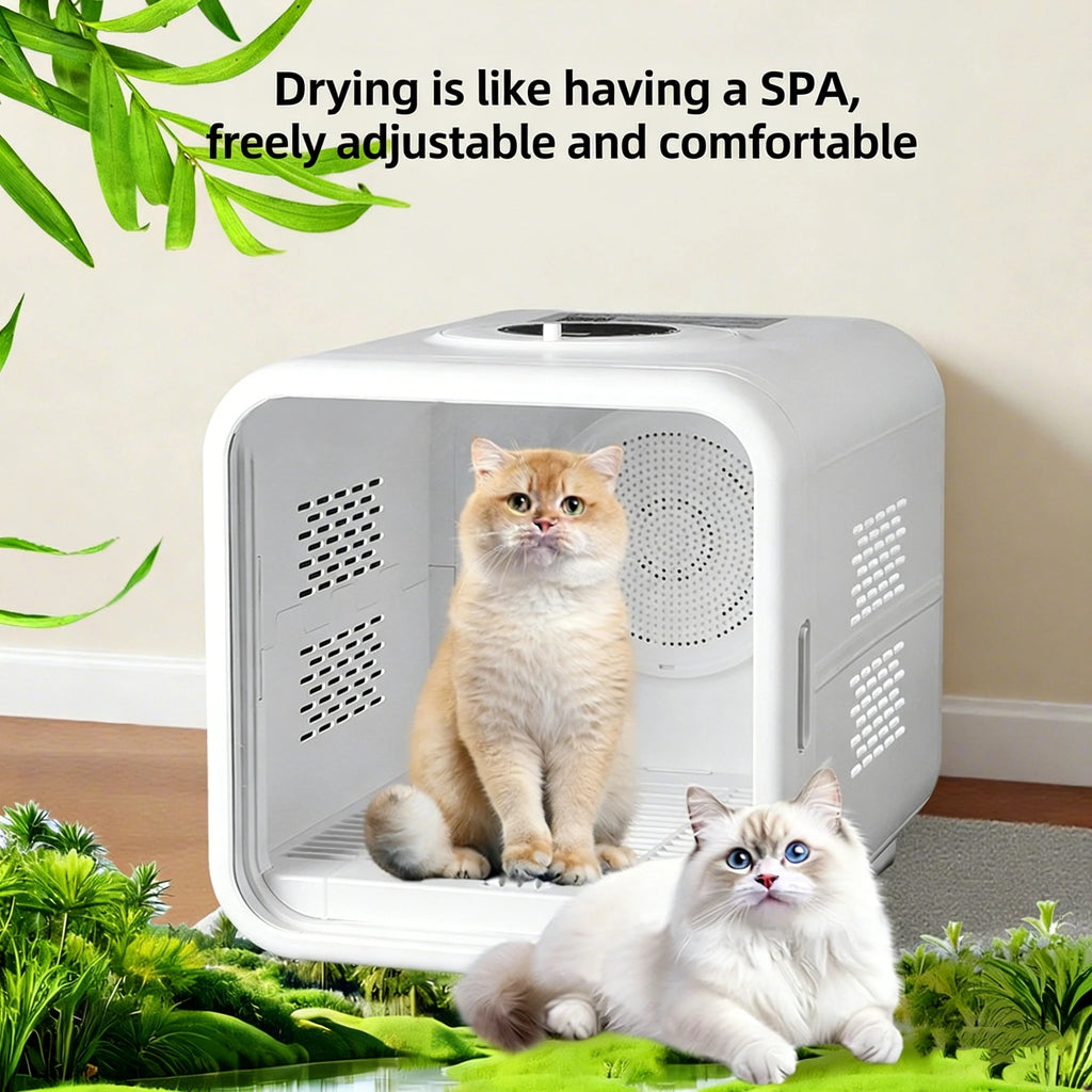 Professional Pet Dryer Box for Dogs Cats Fast Drying & Low Noise