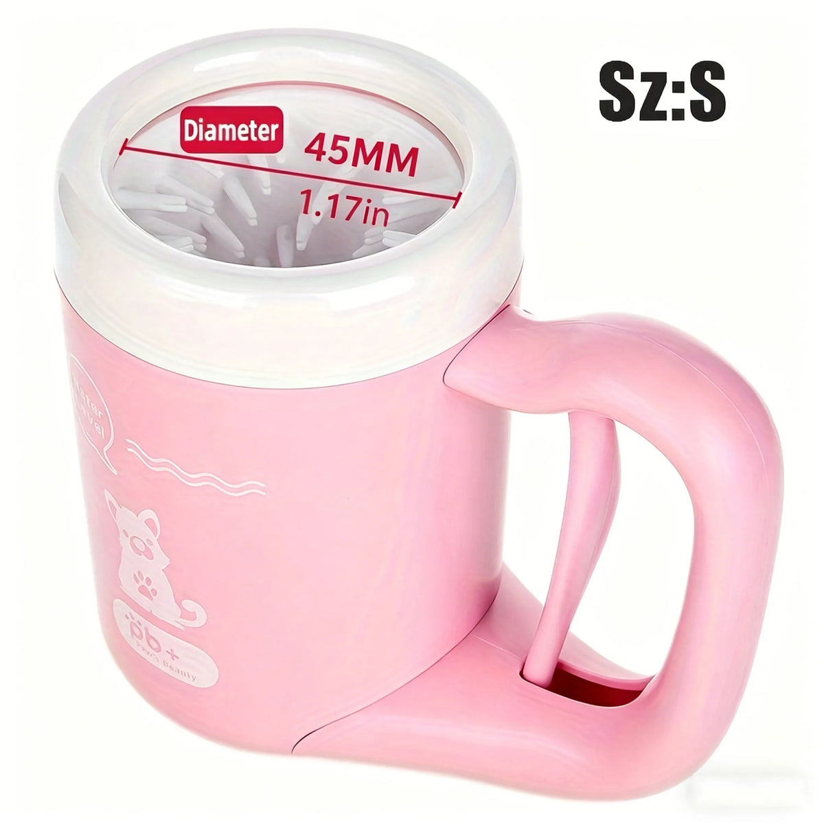 360° Dog Paw Cleaner Cup Portable Pet Paw Washer Soft Silicone