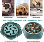 Slow Feeder Dog Bowl Anti-Choking PUppy Food Bowl Anti-Slip Pet