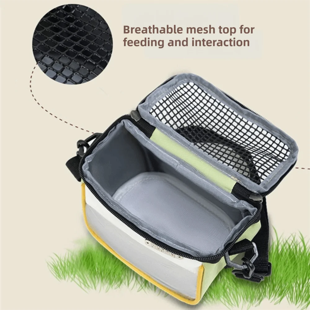 Breathable Small Pet Carrier Bag Ventilated Portable Hamster