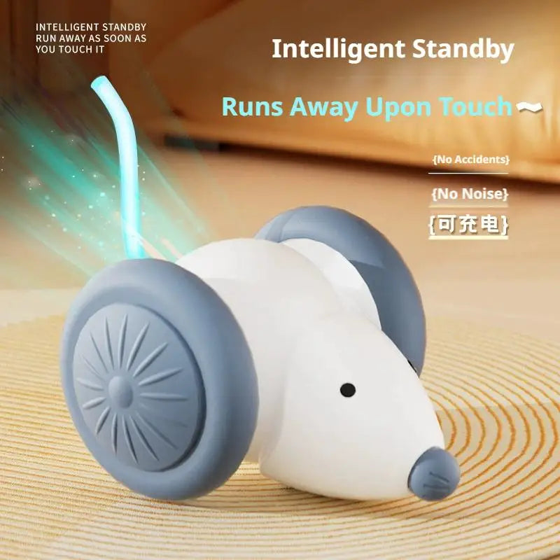 Smart Mouse Pet Cat Toy Interactive Toy Usb Rechargeable Automatic