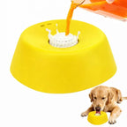 Anti-Choking Slow Feeder Dog Bowl Non-Slip 3/4 Cup - Lick Toy for