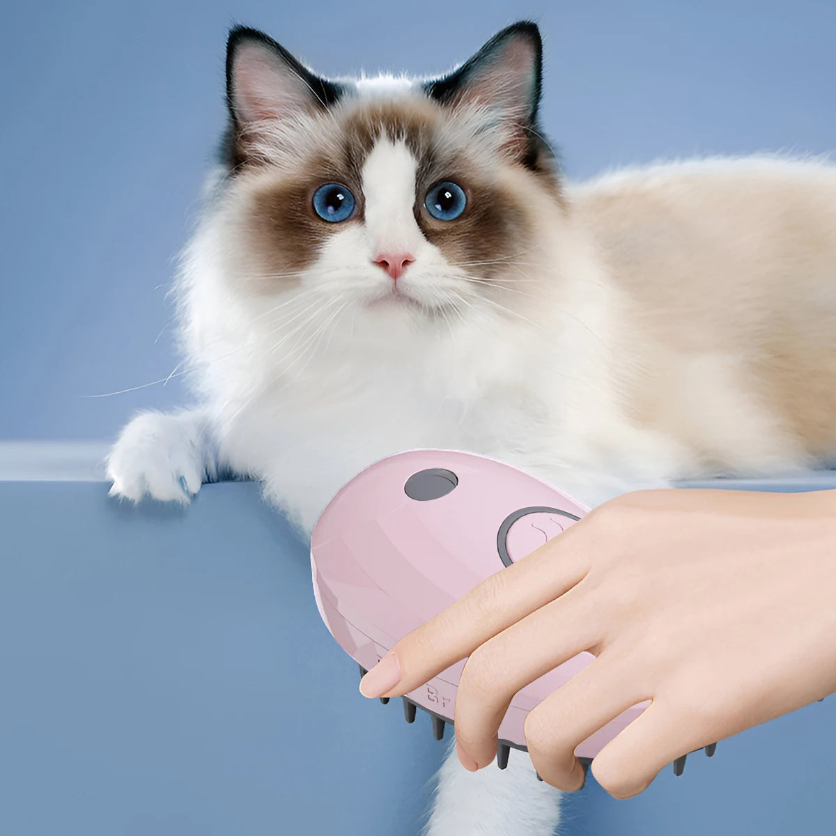3-in-1 Spray Cat Brush Steamy Dog Brush Electric Spray Cat Hair