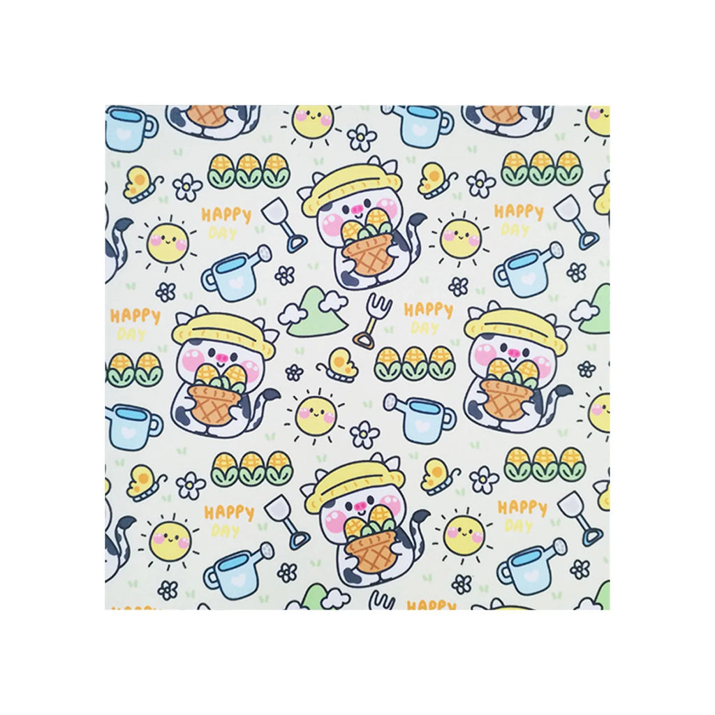 Cat Fixed Fabric Cartoon Printed Self-Adhesive Anti Scratch Anti