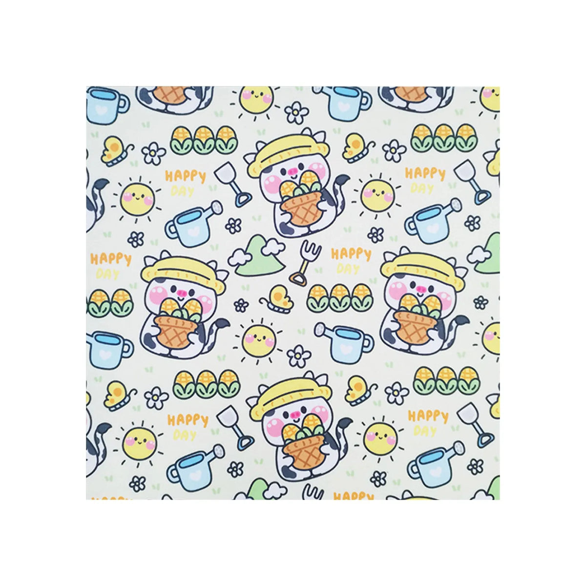 Cat Fixed Fabric Cartoon Printed Self-Adhesive Anti Scratch Anti