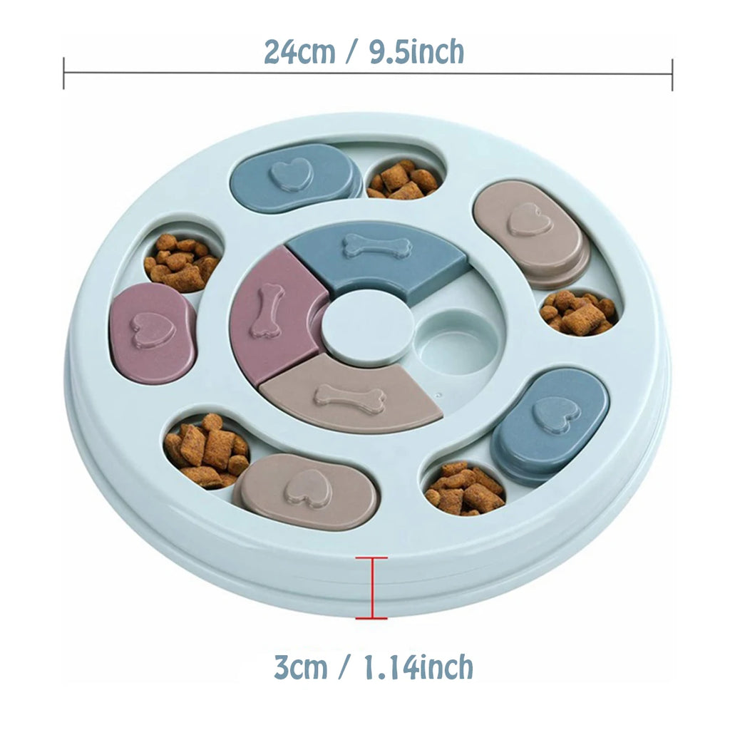 Dog Food Hiding Bowl, Slow Food Training, Dog Educational Toy to