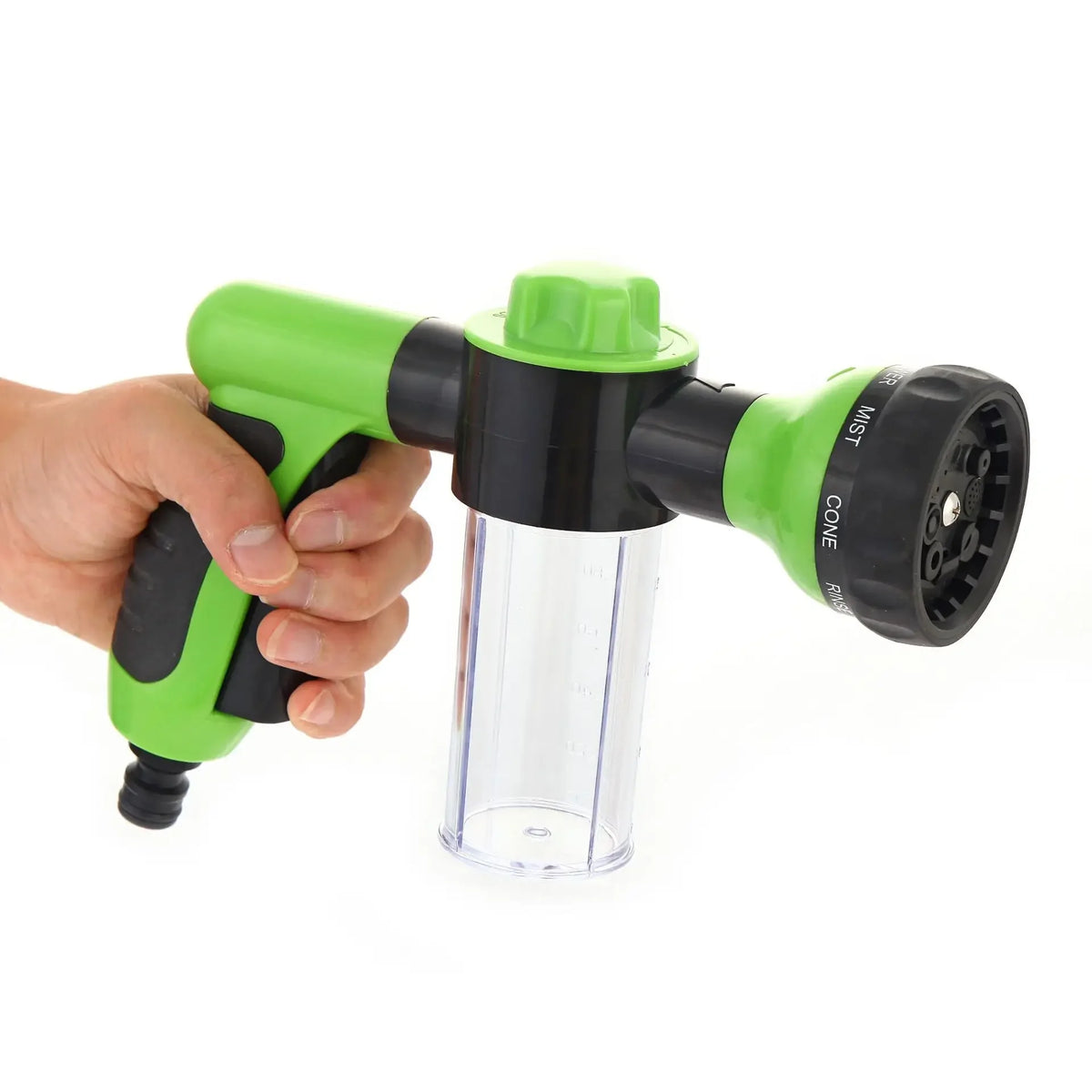 8 in 1 High Pressure Foam Pet Shower Gun Adjustable Hose Nozzle