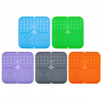 Pet Lick Silicone Mat with Suction Cup Slow Food Bowl Anti-Choking