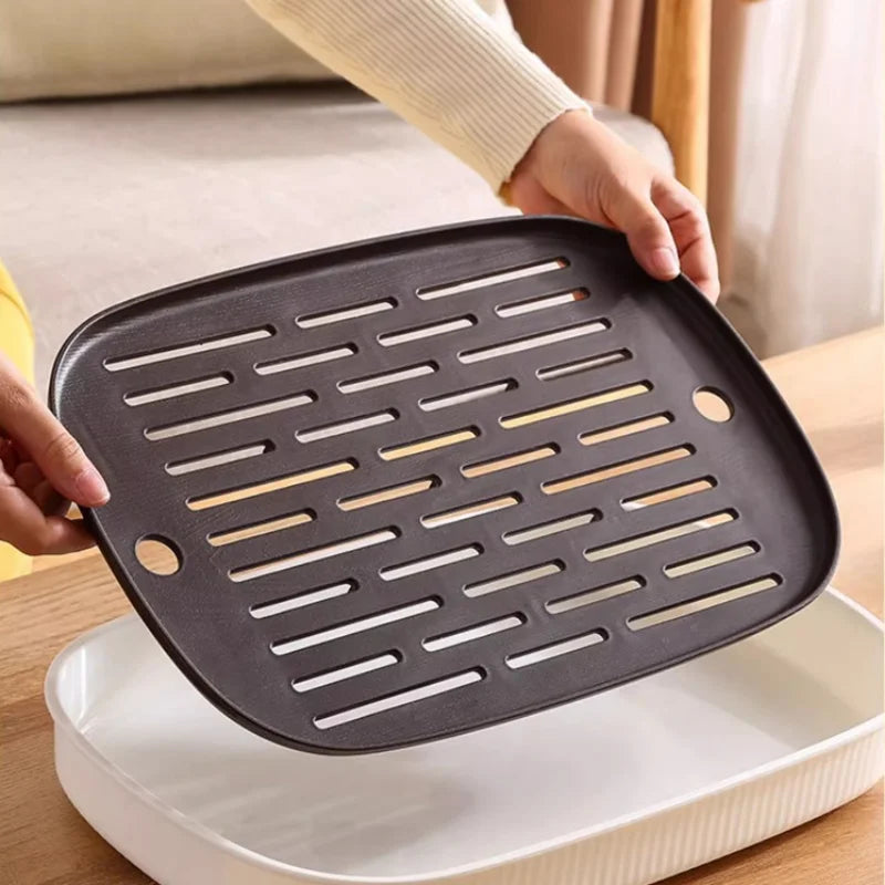 Rabbit Litter Box Small Pet Toilet Tray Bunnies Corner Toilet Box