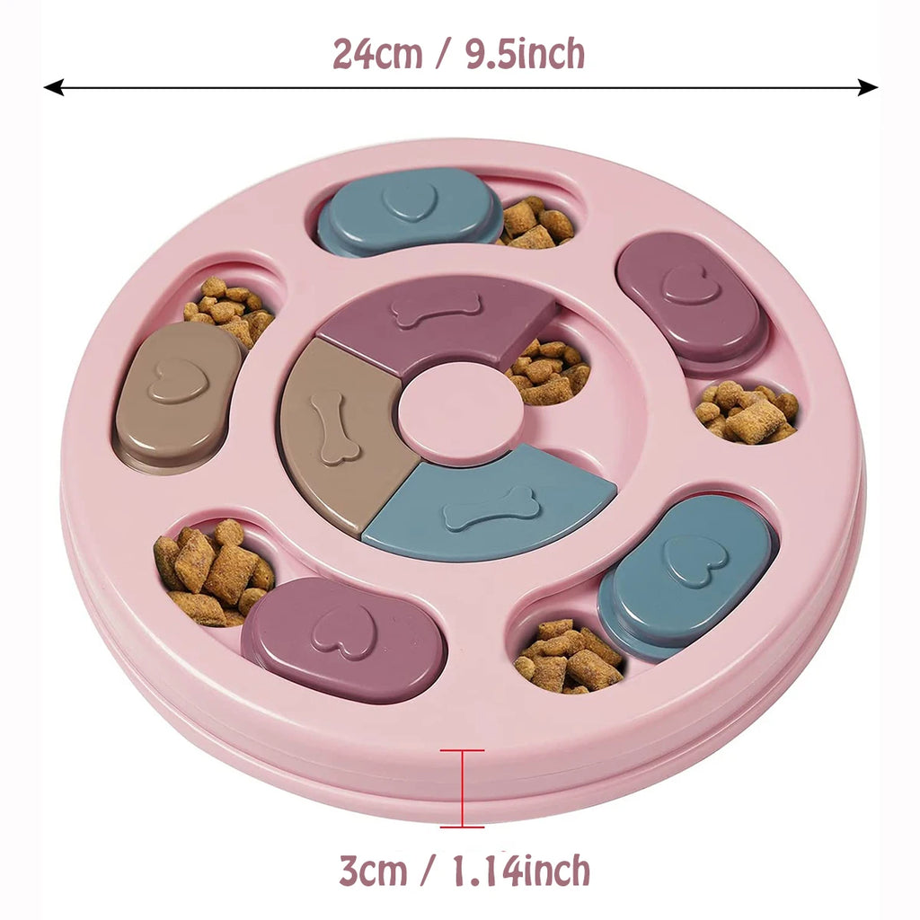 Dog Food Hiding Bowl, Slow Food Training, Dog Educational Toy to
